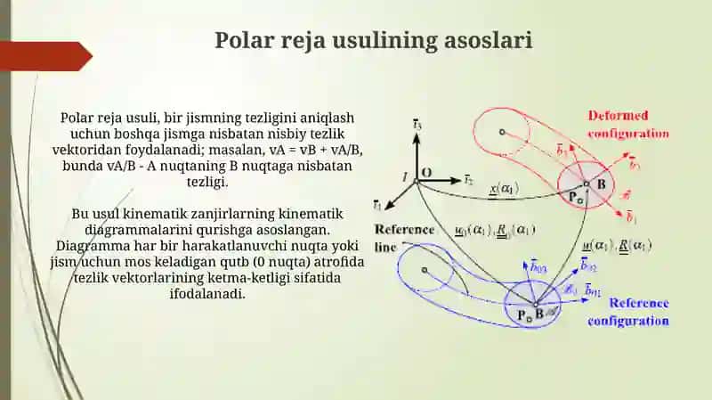 Mexanizmlar kinematikasini o'rganish 4