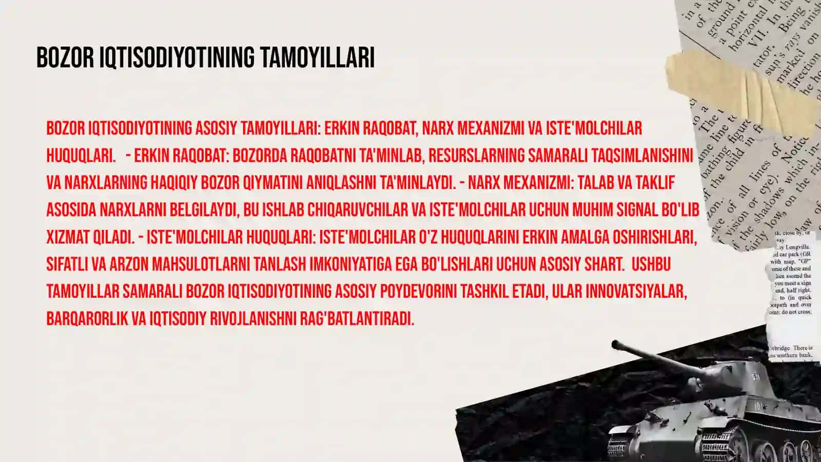 Bozor iqtisodiyotiga muxolif g'oyalar 4