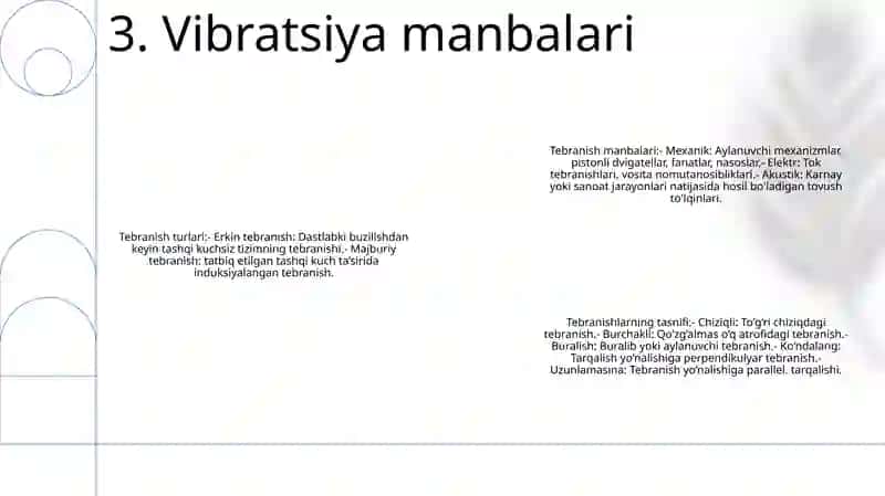 Vibratsiya Turlari 4