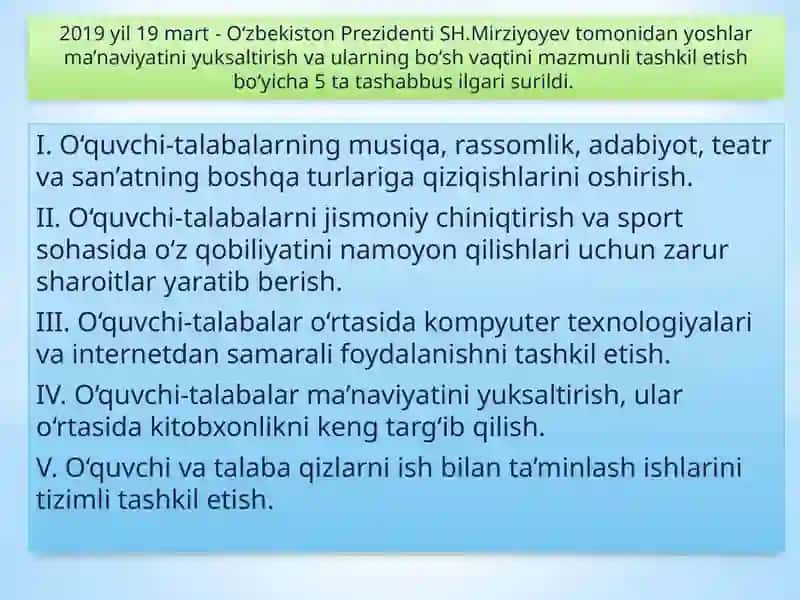 KADRLAR TAYYORLASH VA TA’LIM SOHASINI ISLOH QILISH 4