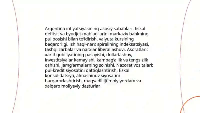 Argentina makroiqtisodiyot 4