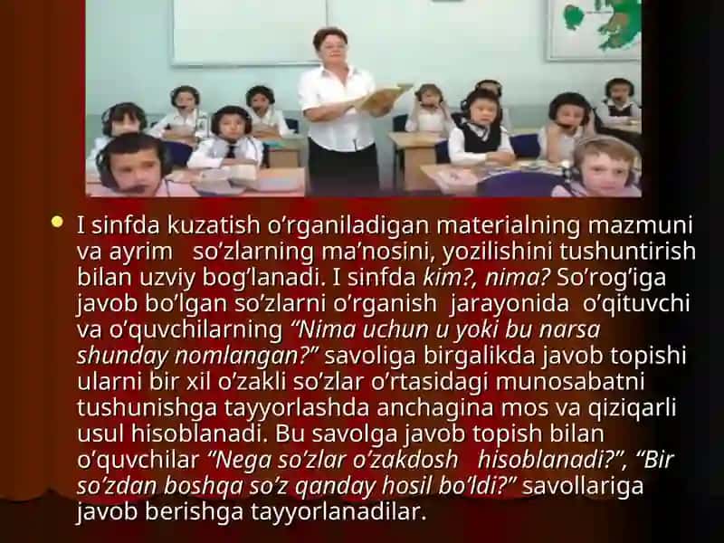 Til materialini o'rganish tizimi 4
