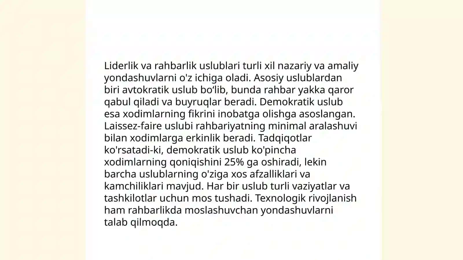 Ijtimoiy menejment uslublari 4
