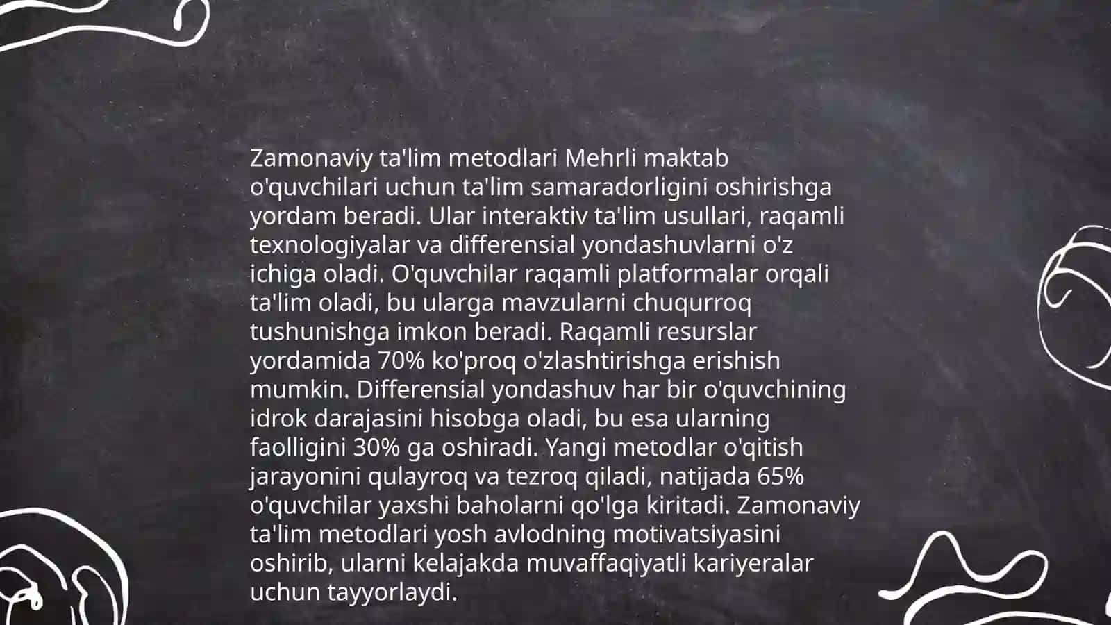 Mehrli maktab pedagogik kompetensiyalarini shakllantirish 4