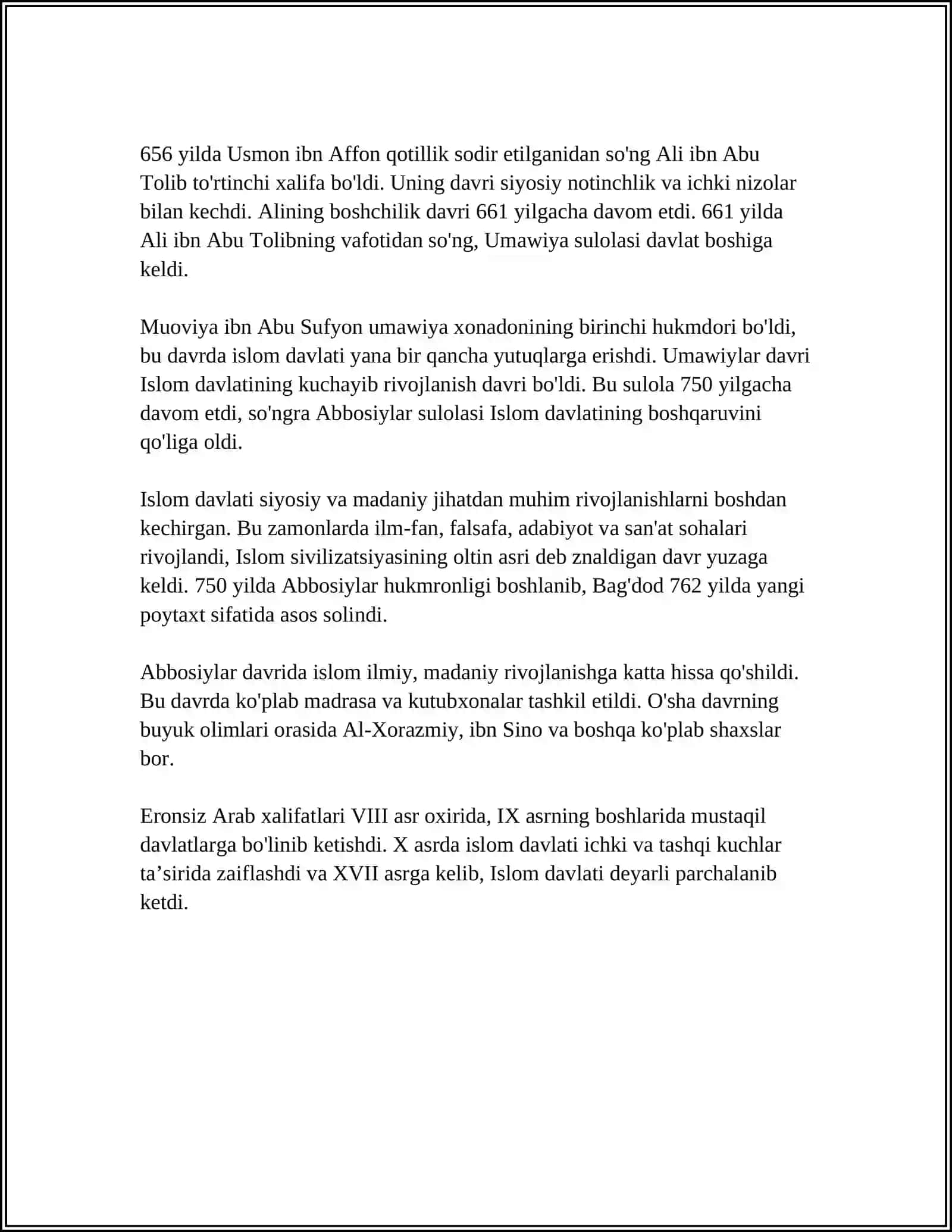 ISLOMNING VUJUDGA KELISHI VA TARQALISHI 4