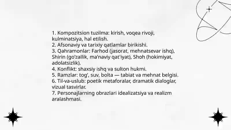 Alisher Navoiy asarlari tahlili 4