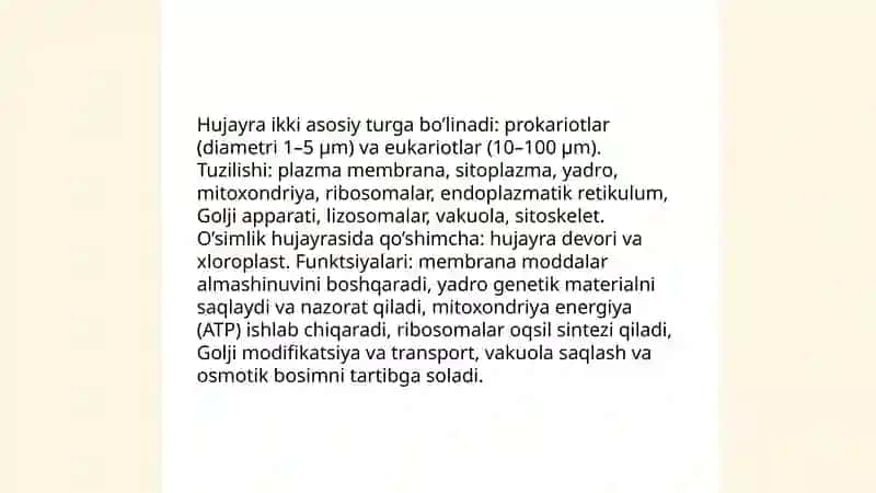 Tirik organizmlar 4