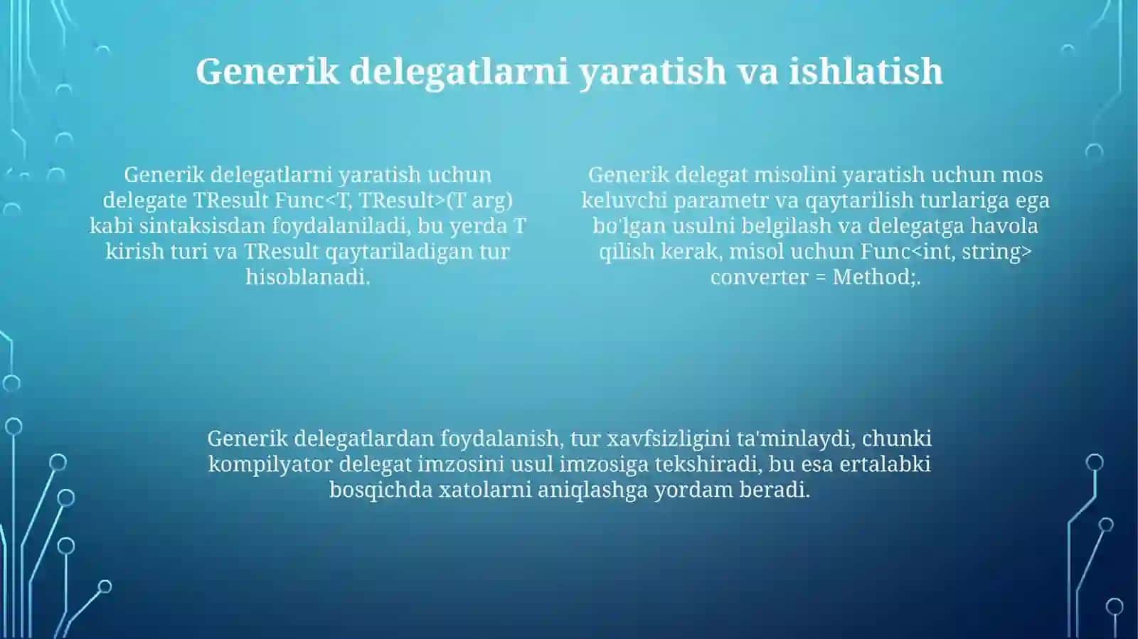Umumlashgan delegatlar 4