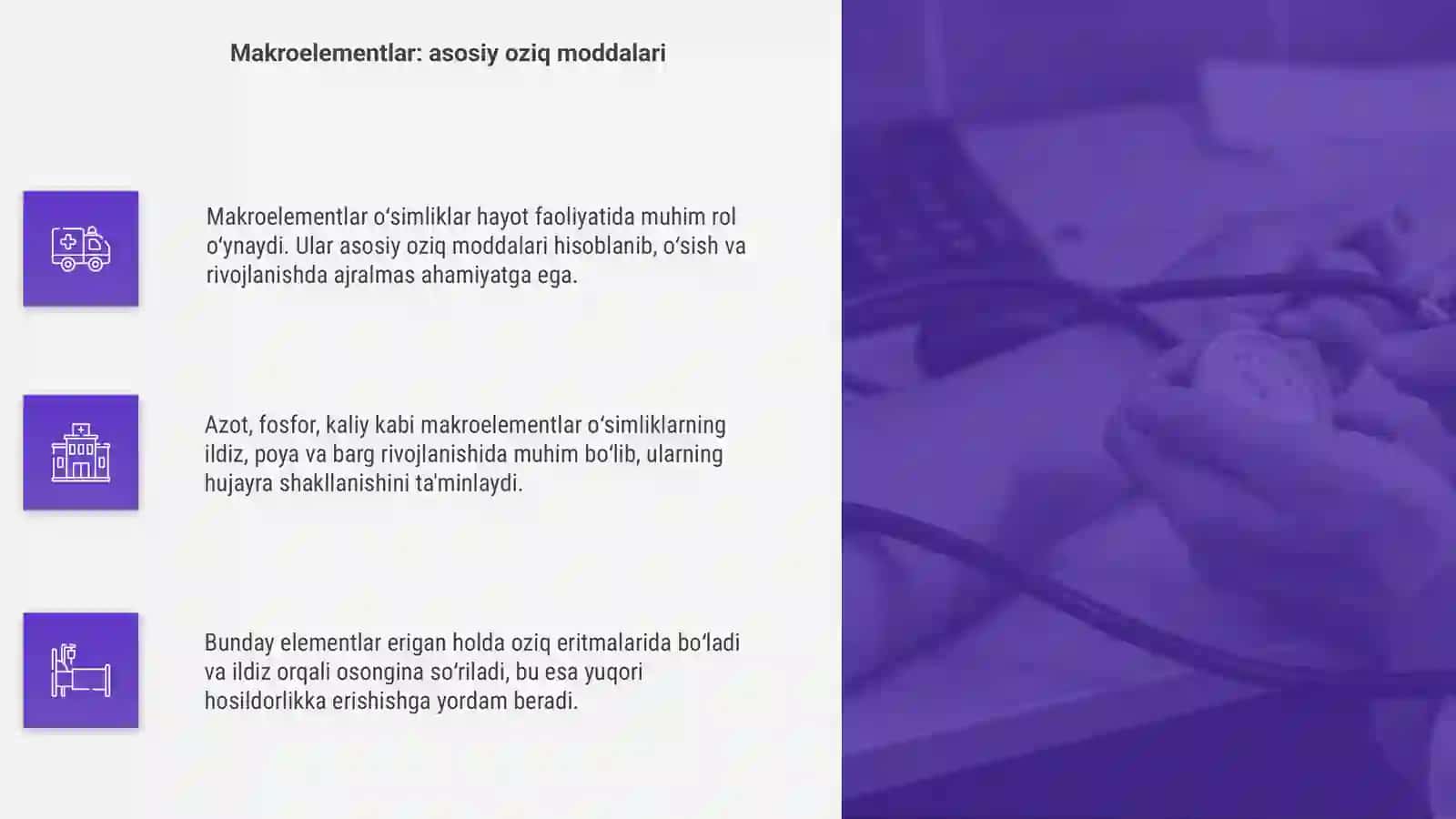 Oziq eritmasi tarkibi va ahamiyati 4