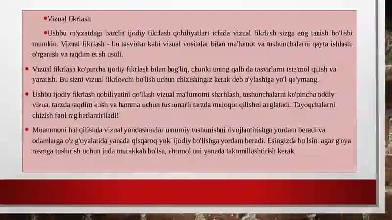 Yondashuvni aniqlash va uning shakllanishi 4