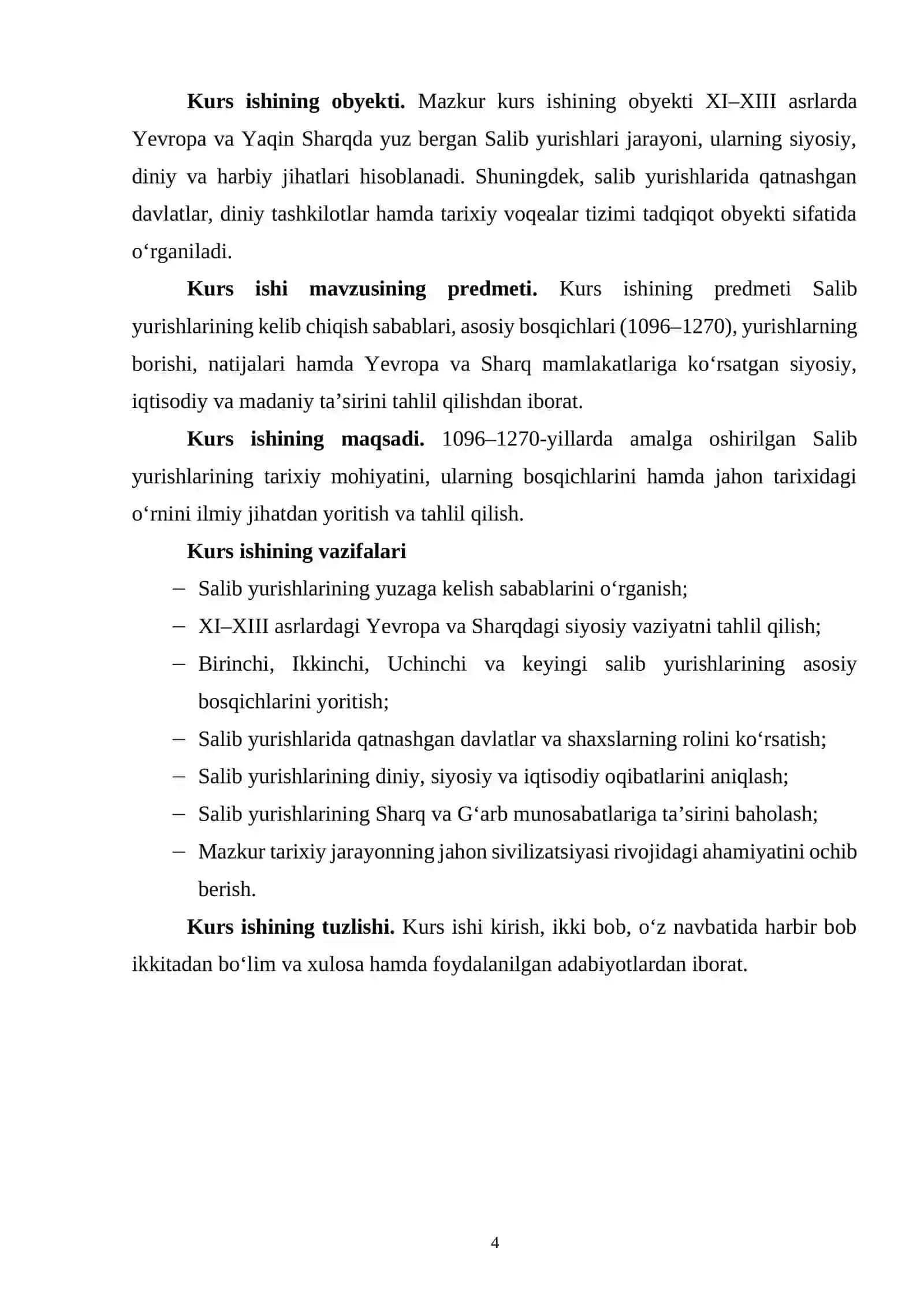 SALIB YURISHLARI VA ULARNING BOSQICHLARI (1096-1270) 4