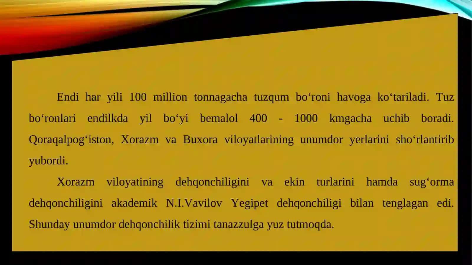 Ekologiya va tabiatni muhofaza qilish usulllari 4