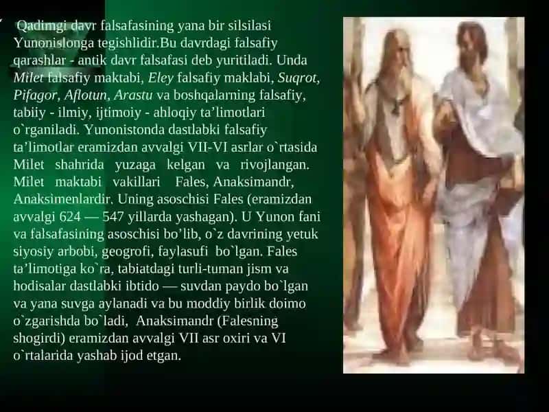 Qadimgi Yunoniston falsafasi 4