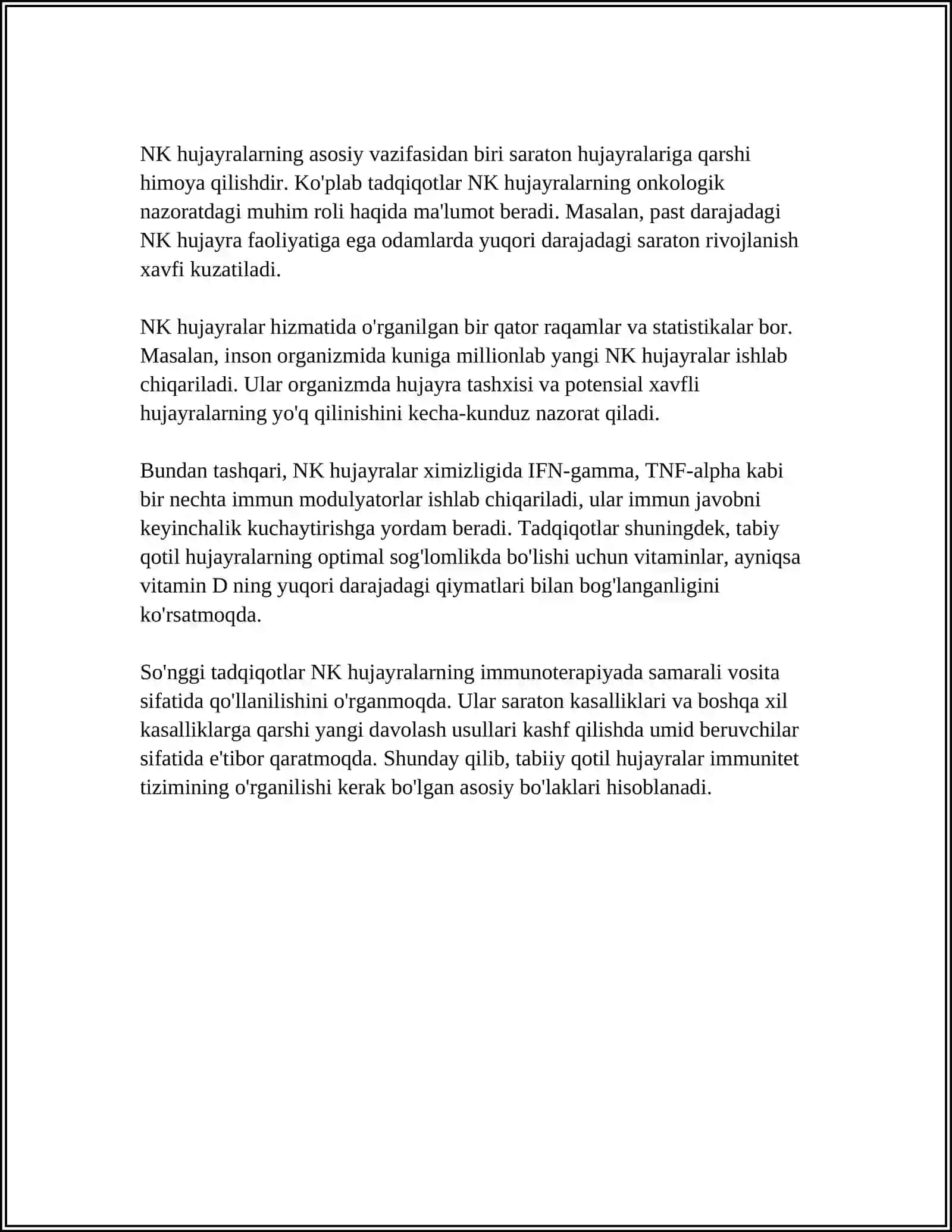 IMMUNITET TIZIMINING HUJAYRALARI 4