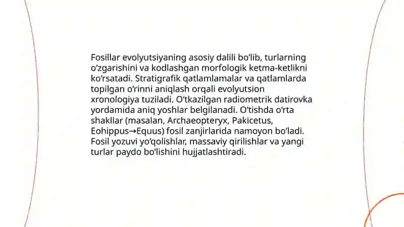 Hayvonlar olamining evolyutsiyasi 4