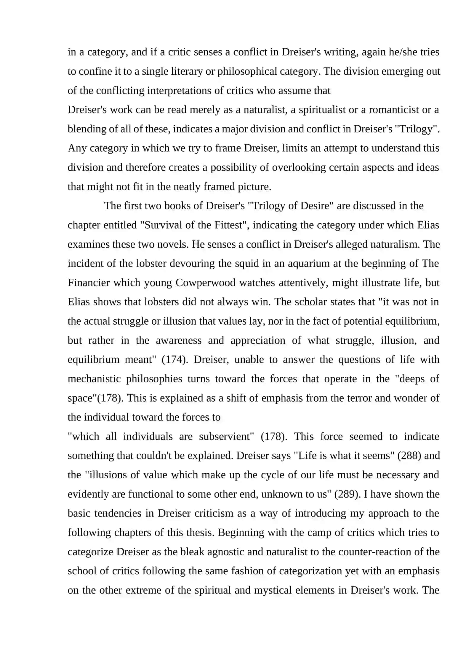 TRILOGY OF DESIRE BY THEODORE DREISER 4