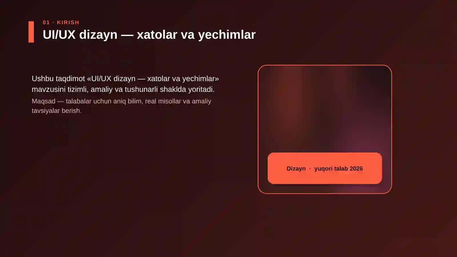 UI/UX dizayn — xatolar va yechimlar 4
