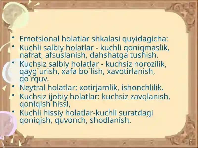 Emotsional holatlar 4