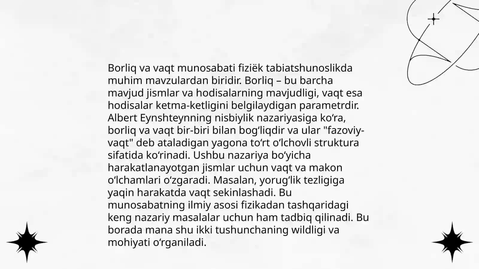 Borliq falsafasi 4
