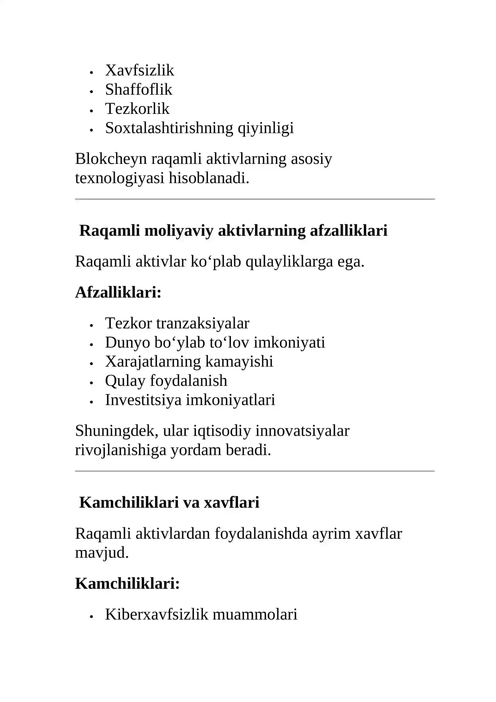 “RAQAMLI MOLIYAVIY AKTIVLAR” 4