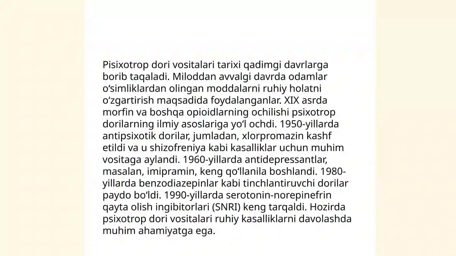 Pisixotrop dori vositalari 4