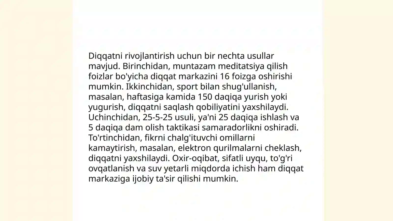 Diqqatning taqsimlanishi va obrazli xotira 4