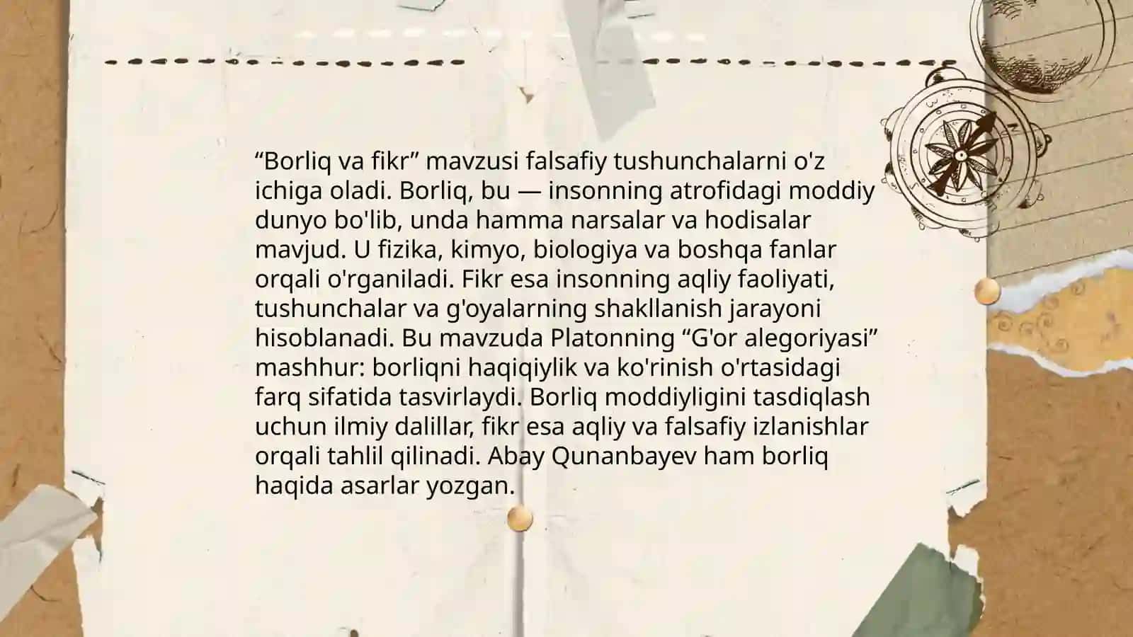 Borliq falsafasi 4