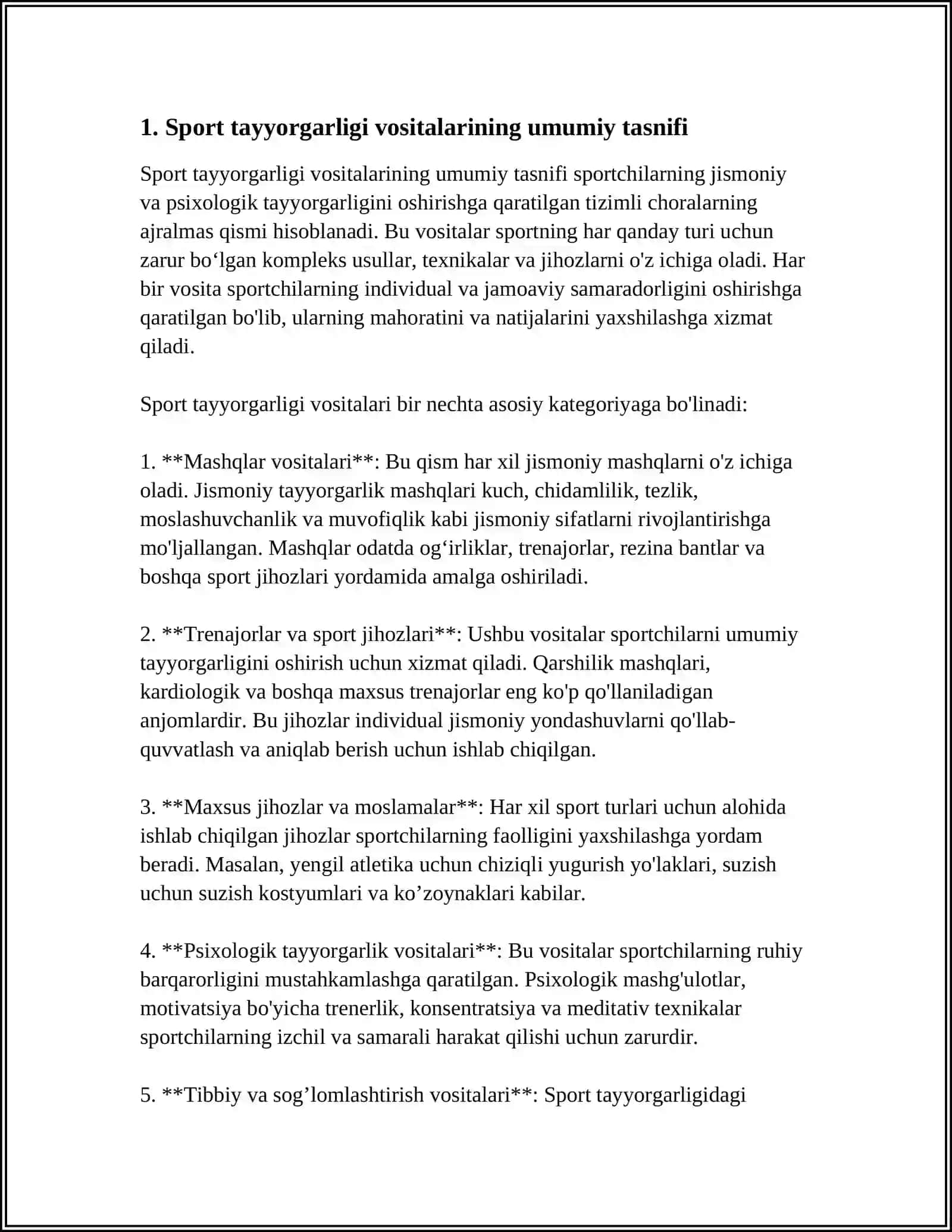 Sport Tayyorgarligi Vositalari 4