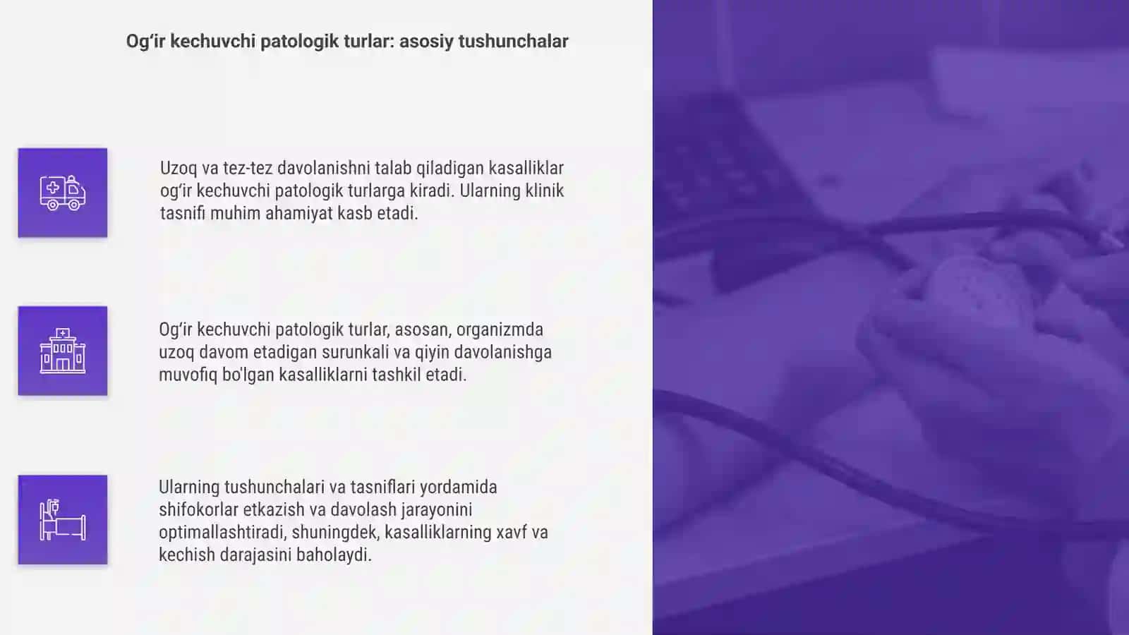 Uzoq va Tez-Tez Davolanishni Talab Qiladigan Kasalliklar 4