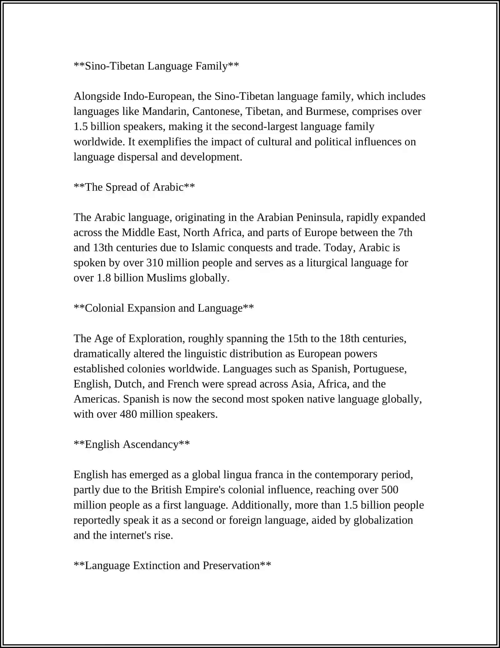 LANGUAGES ARE MORE POPULAR IN OVER THE WORLD 4