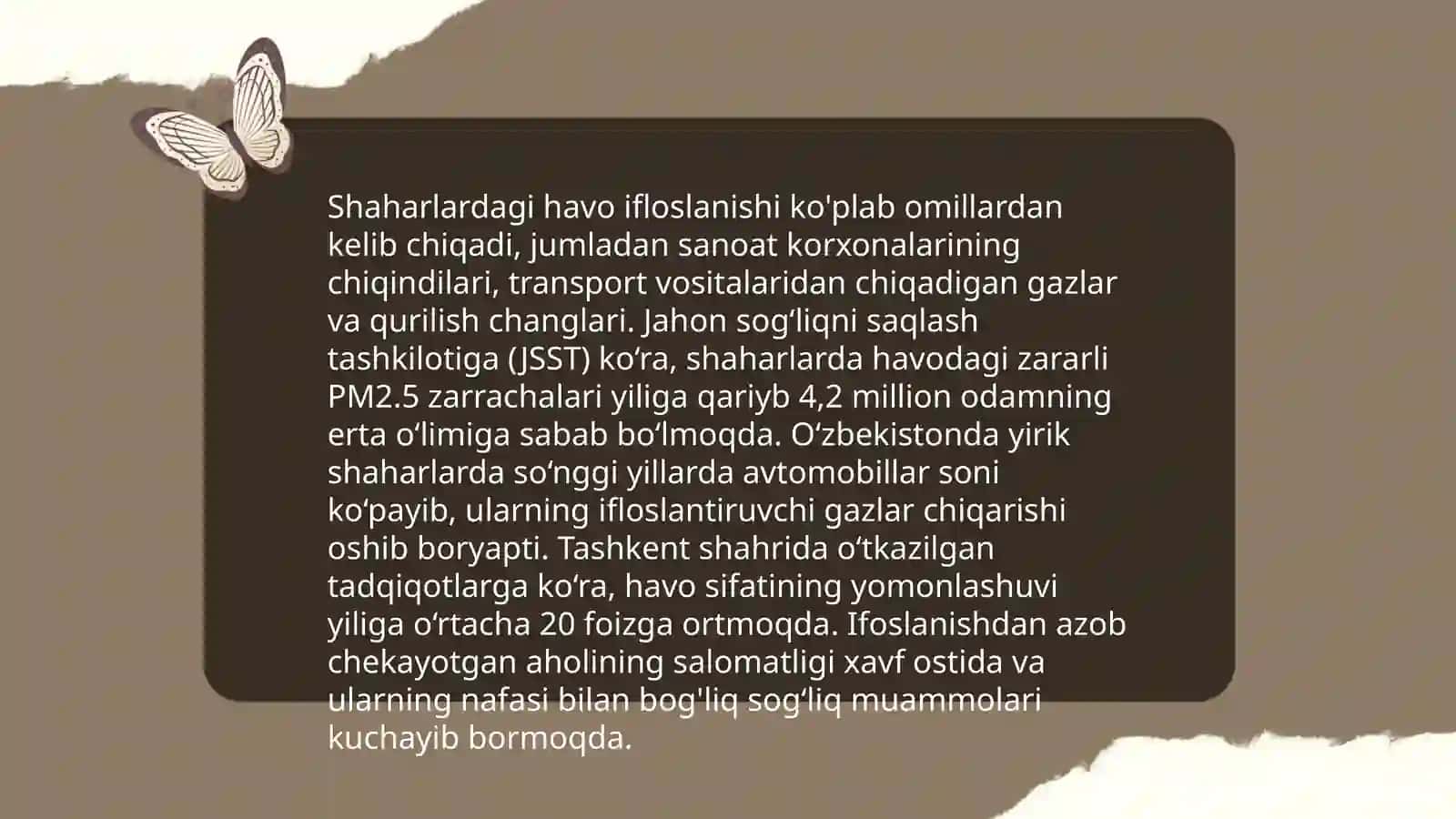 Shahar ekalogiyasi 4