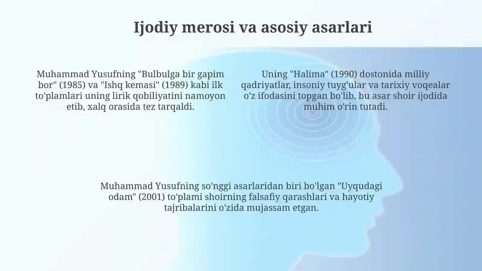 Muhammad Yusuf hayoti va ijodi 4