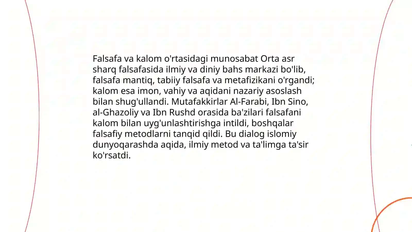 Orta asr sharq falsafasi 4