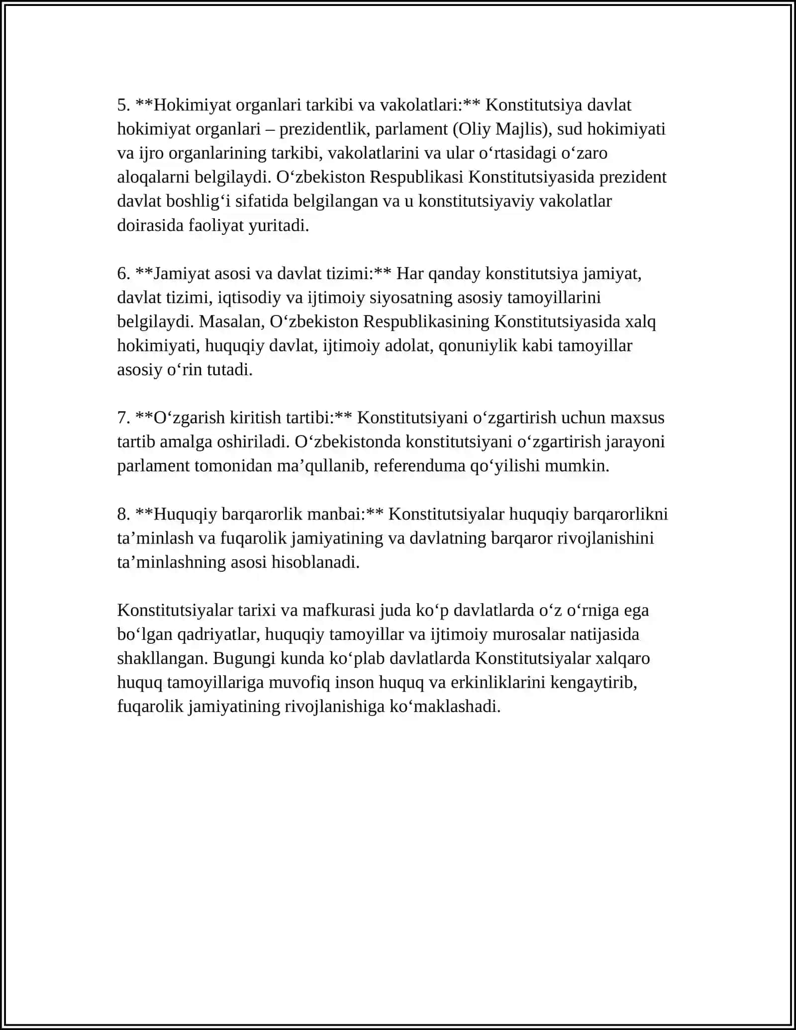 KONSTITUTSIYAMIZNING YARATILISH TARIXI 4
