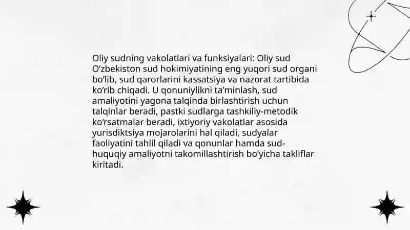 O'zbekiston Respublikasi sud hokimiyati 4