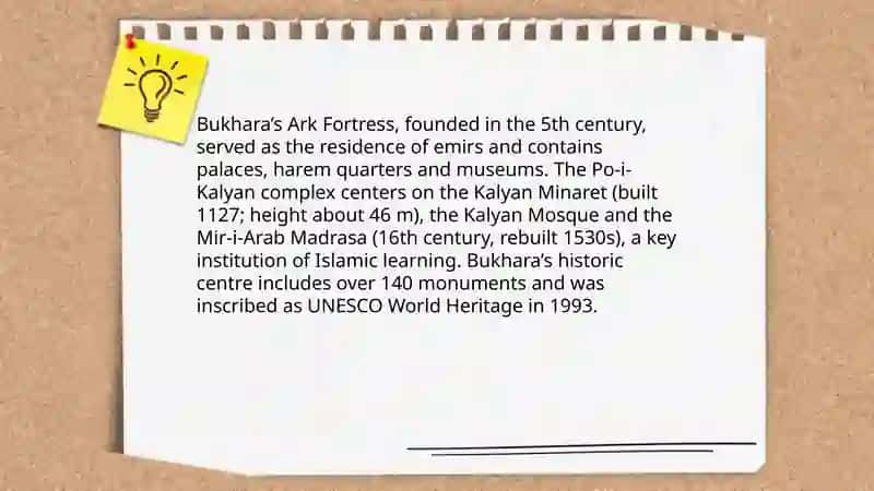 The historical cities of Uzbekistan 4