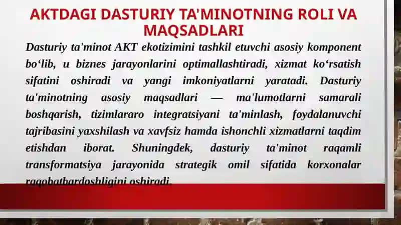 Dasturiy taʼminot 4