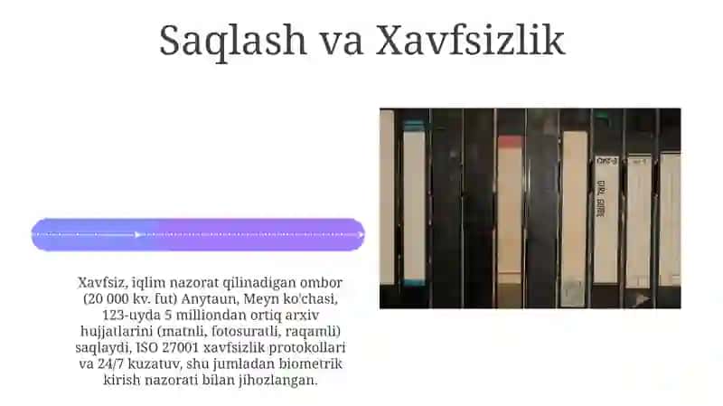 Doimiy Davlat Arxivlari ta'rifi 4