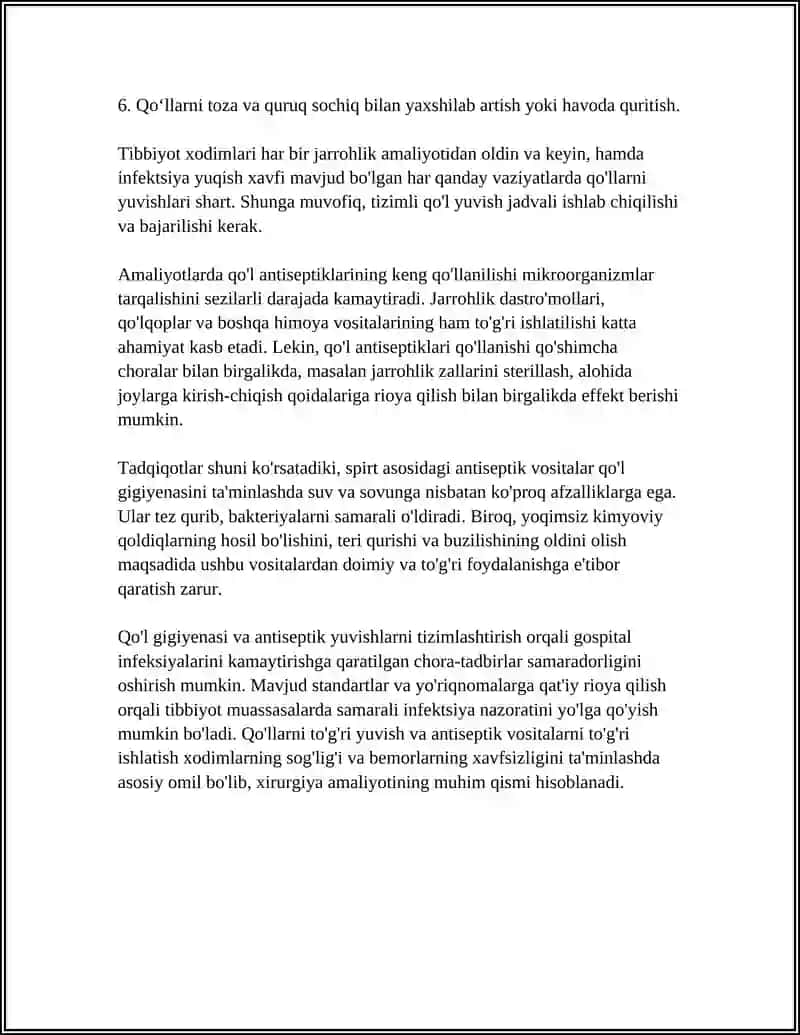 XIRURGIYADA GOSPITAL INFEKSIYANI PROFILAKTIKASI 4