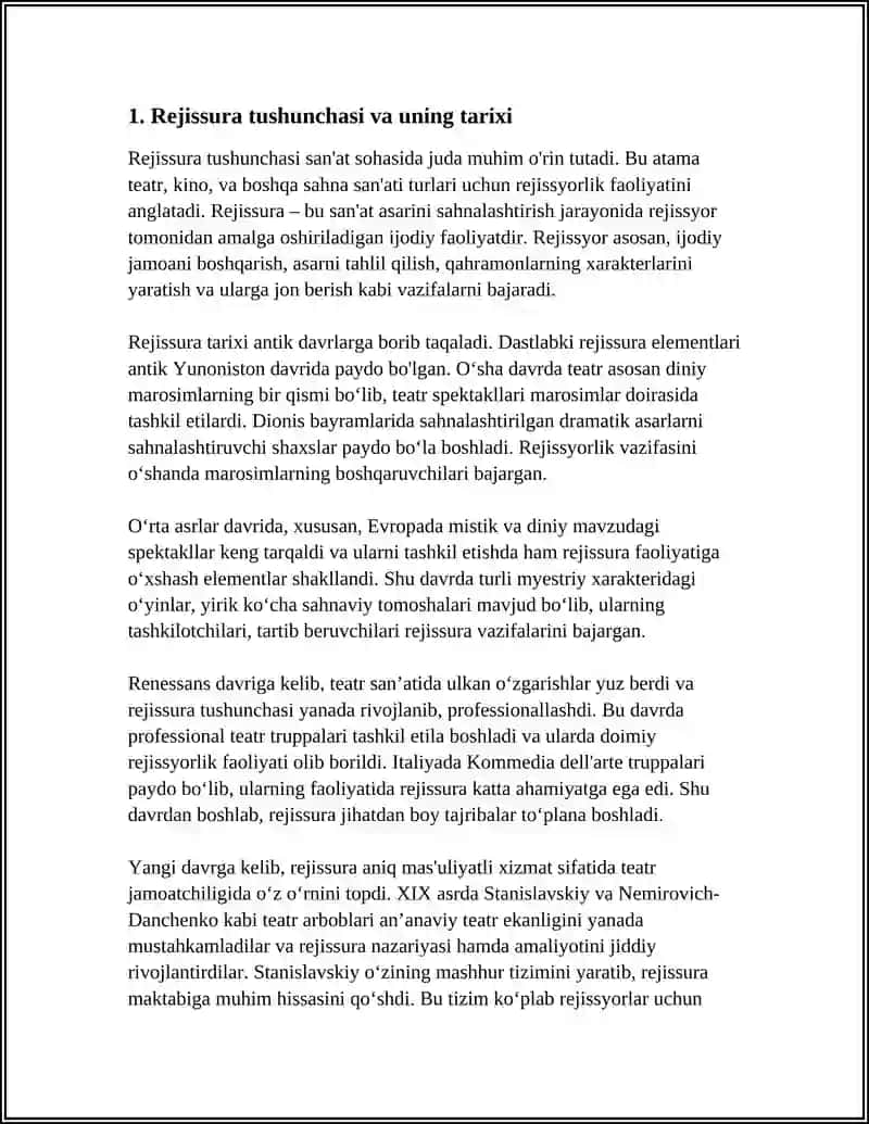 REJJISURA HAQIDA TUSHUNCHA 4