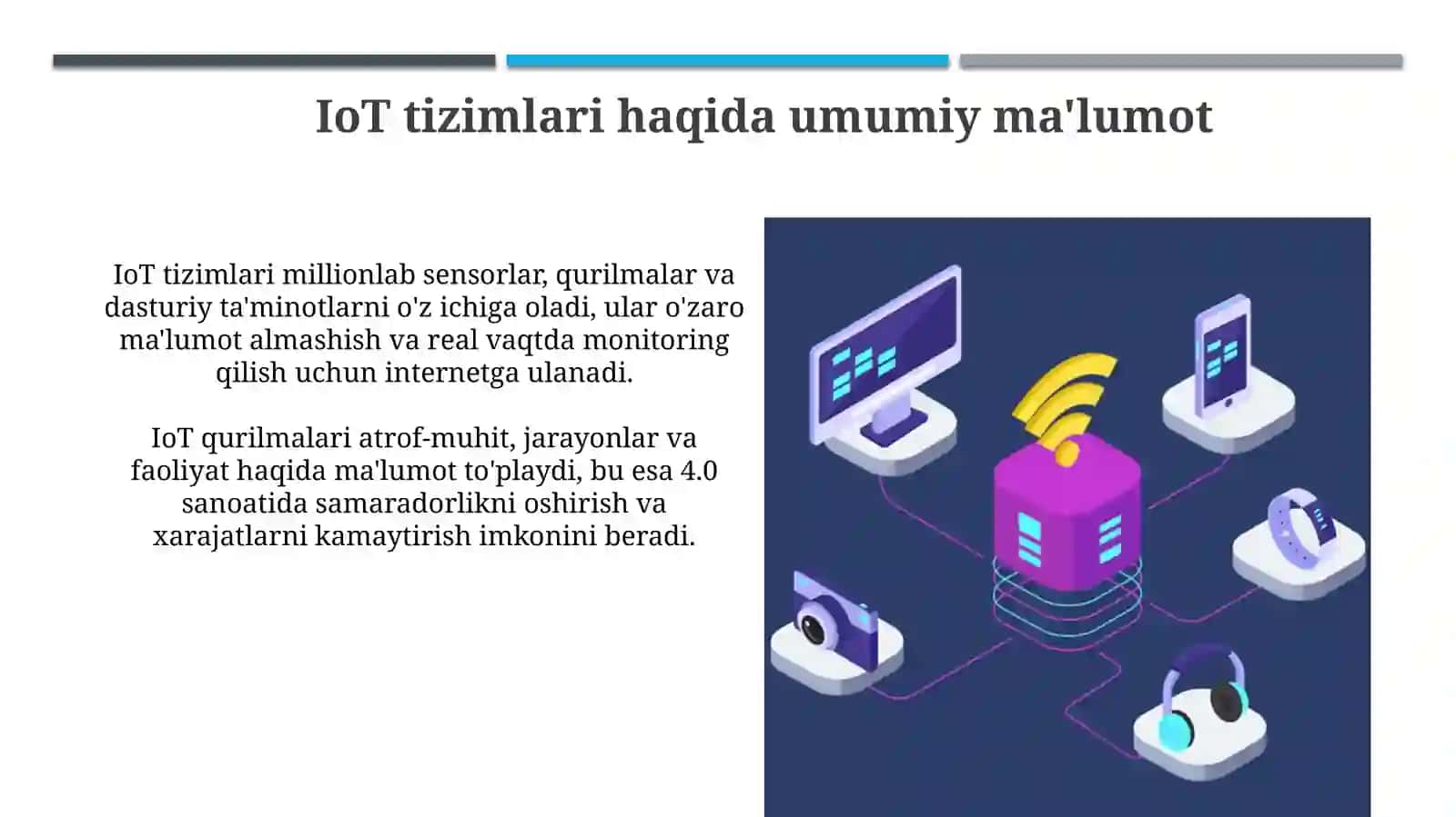 IoT tizimlarida bulut texnologiyalarining o‘rni 4