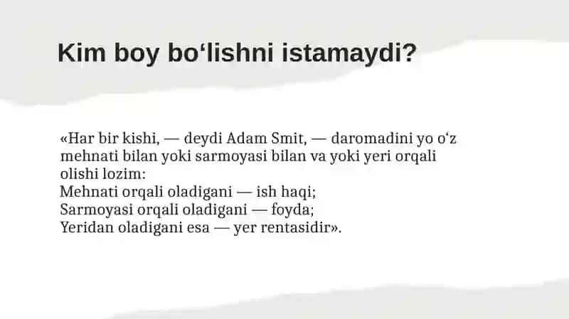 Adam Smit va uning iqtisodiy nazariyalari 4