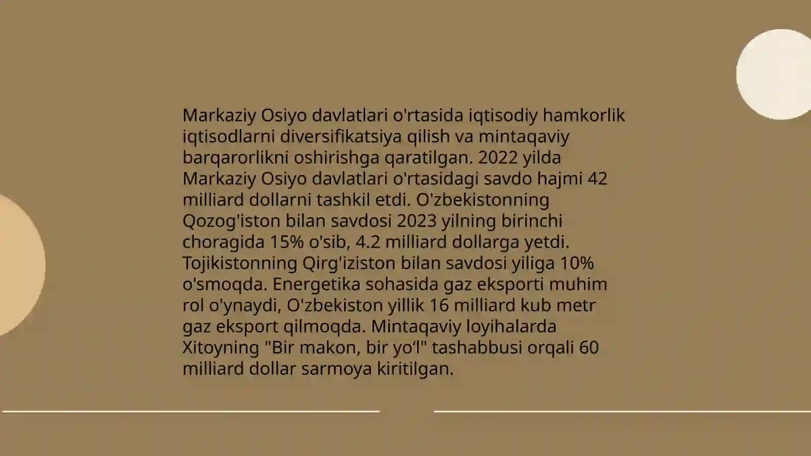 Mustaqillik Yillarida O'zbekiston va Markaziy Osiyo Davlatlari Sherikchiligi 4