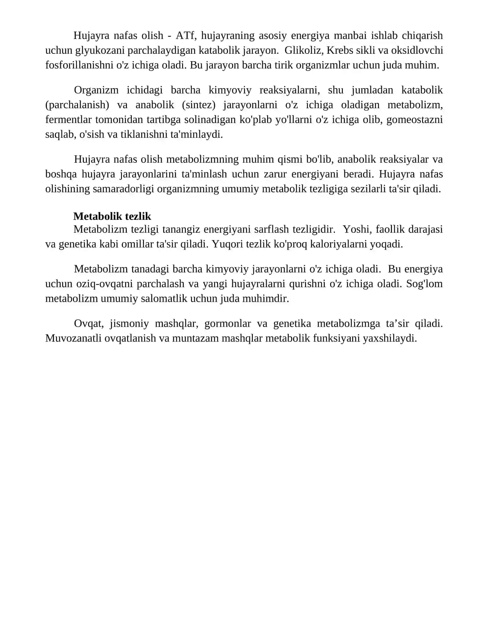 Metobalizm 4