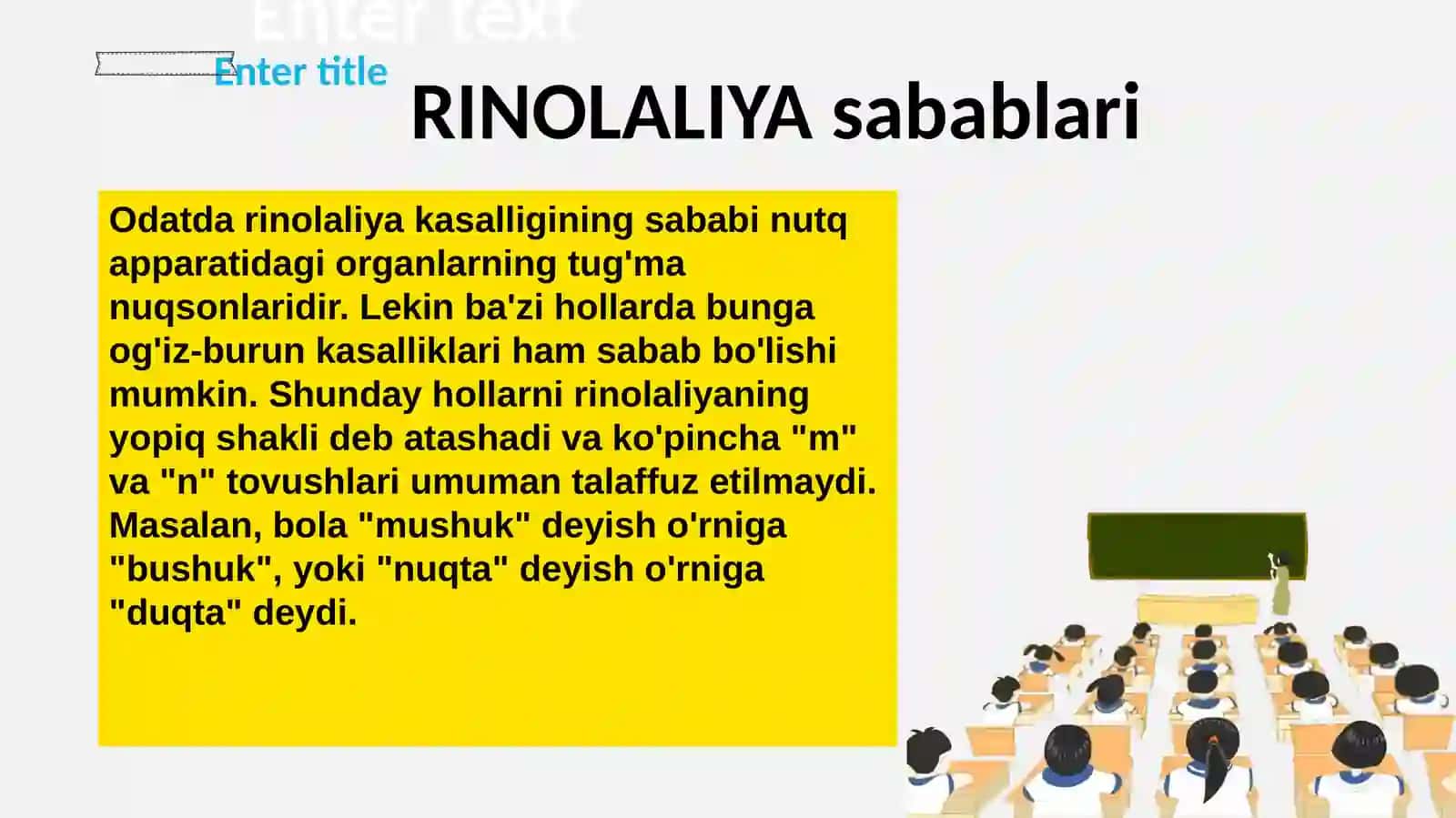 Rinolaliya.Kelibchiqishivaturlari 4
