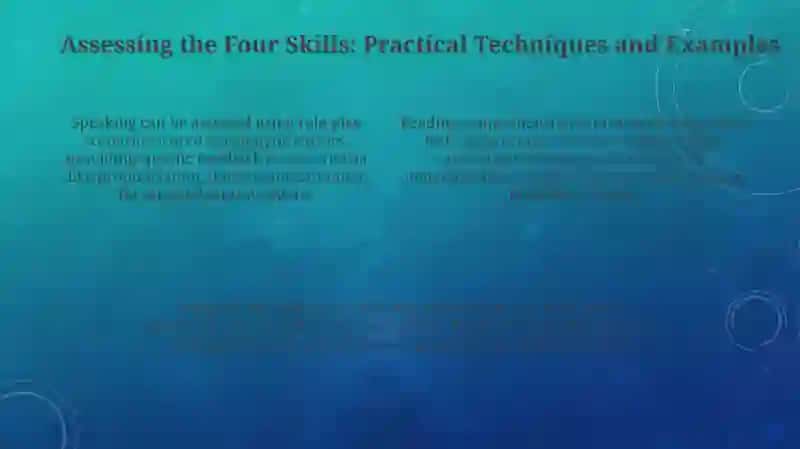 Fundamentals of Language Assessment: Validity, Reliability, and Task Design 4