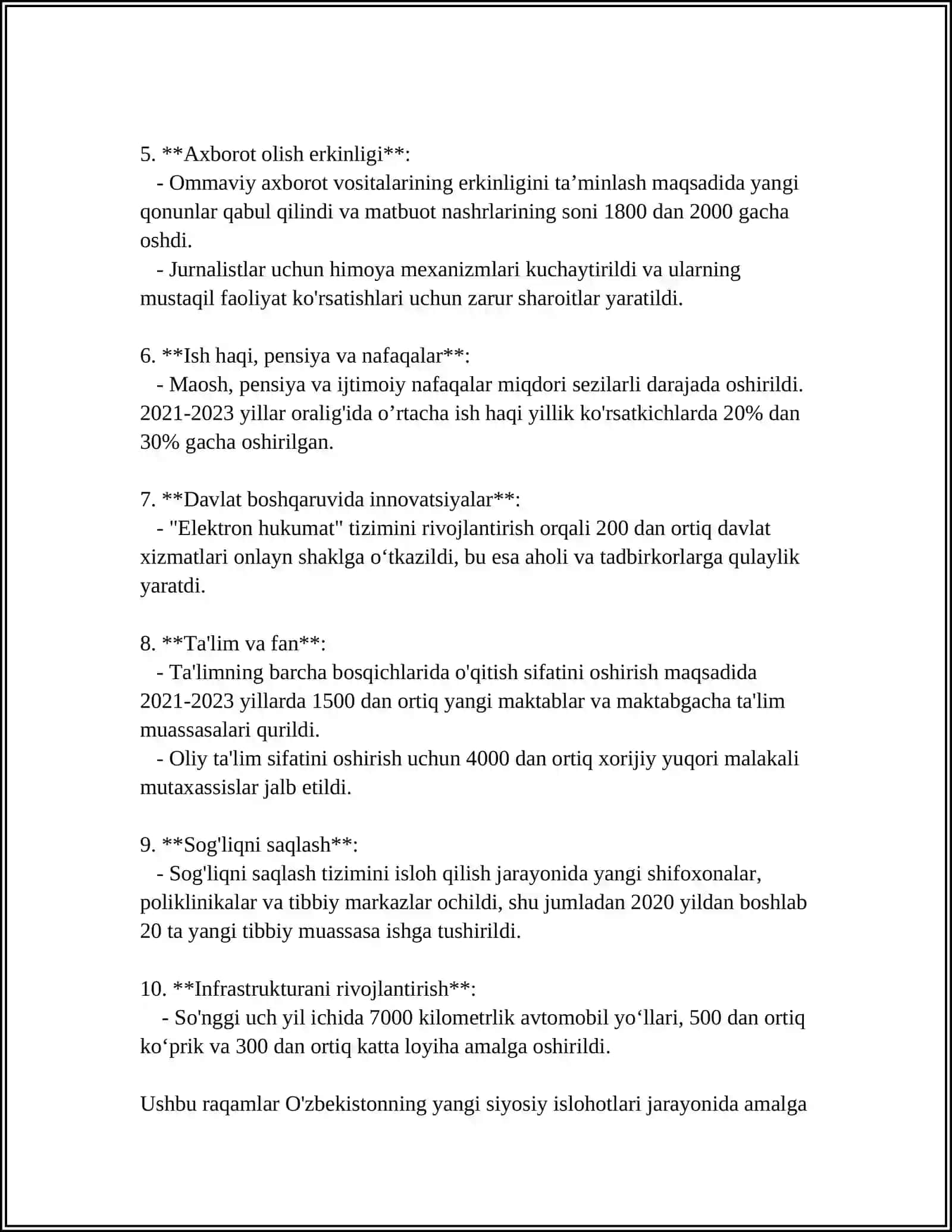 YANGI O'ZBEKISTON TARIXI 4