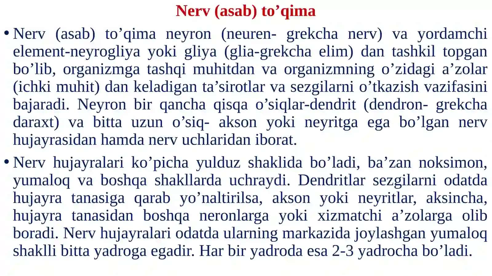 Mushak va asab to’qimasi 4