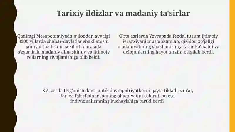 Odam ijtimoiy mavjudot ekanligi 4