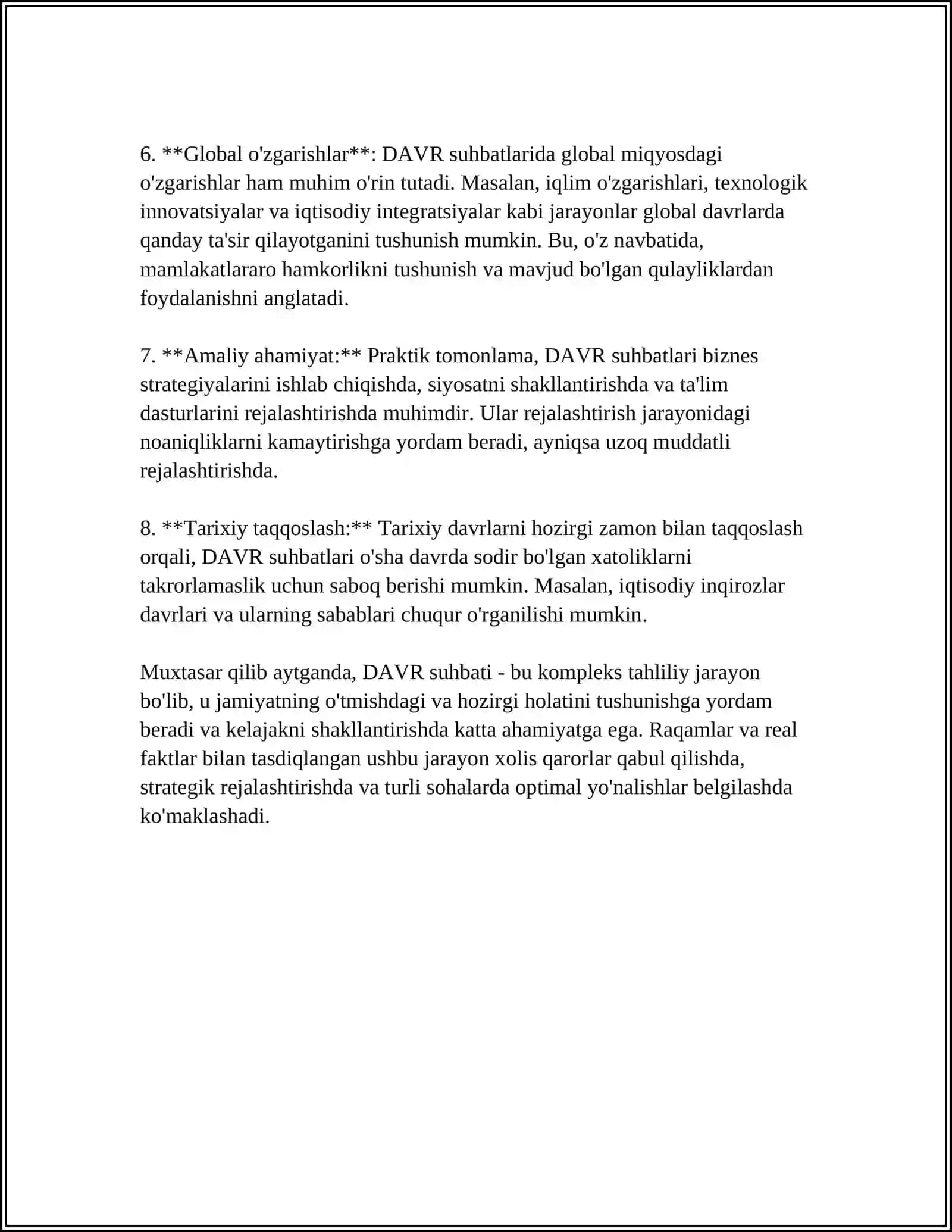 DAVR SUHBATI O'TKAZISH METODIKASI 4